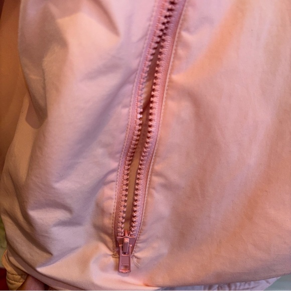 Disneyland Resort Women Jacket XL Pink Lined Parka Hooded Princess Embroidery - Picture 5 of 16